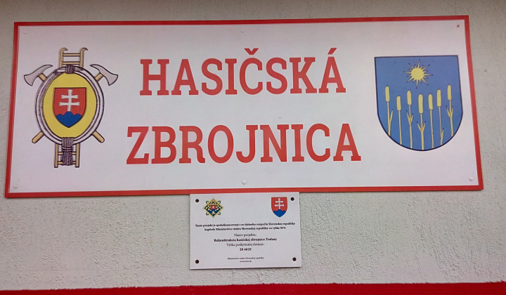 Rekonštrukcia Hasičskej zbrojnice 2019