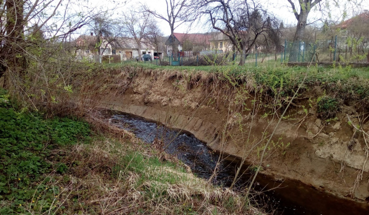 Úprava toku Trstianka - júl 2019
