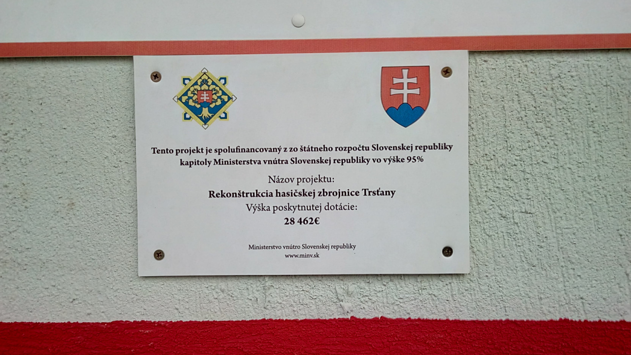 Fotografia fotogalérie Rekonštrukcia Hasičskej zbrojnice 2019