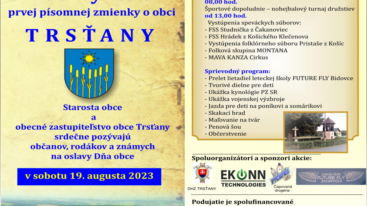 Fotografia fotogalérie 735. výročie obce - 19.8.2023