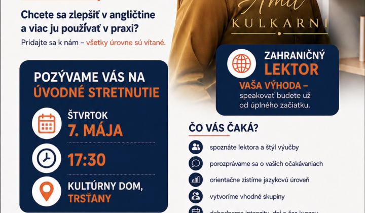 Fotka - Kurz konverzačnej angličtiny