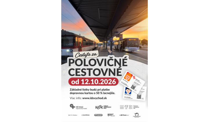 Fotka - Polovičné cestovné